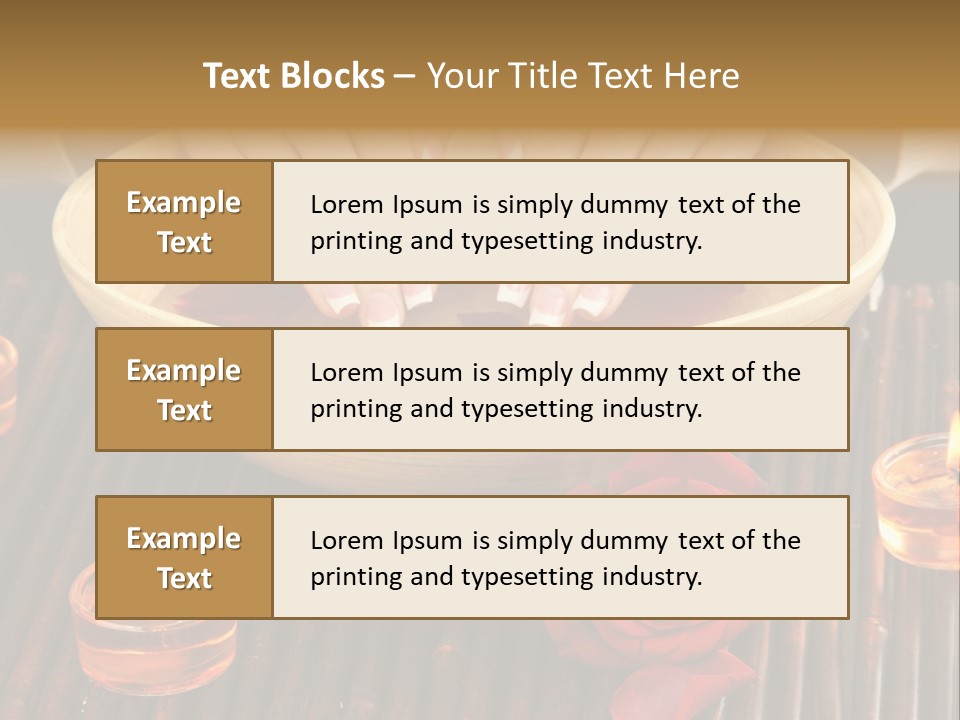 Handgun Bore Gun PowerPoint Template