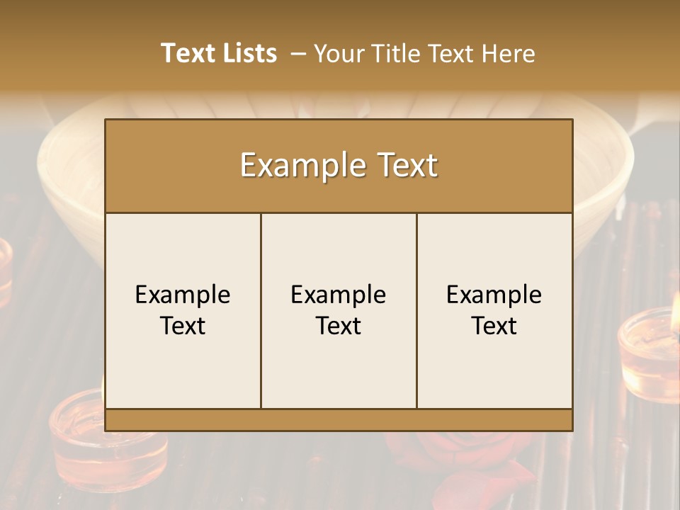 Handgun Bore Gun PowerPoint Template
