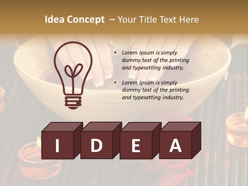 Handgun Bore Gun PowerPoint Template