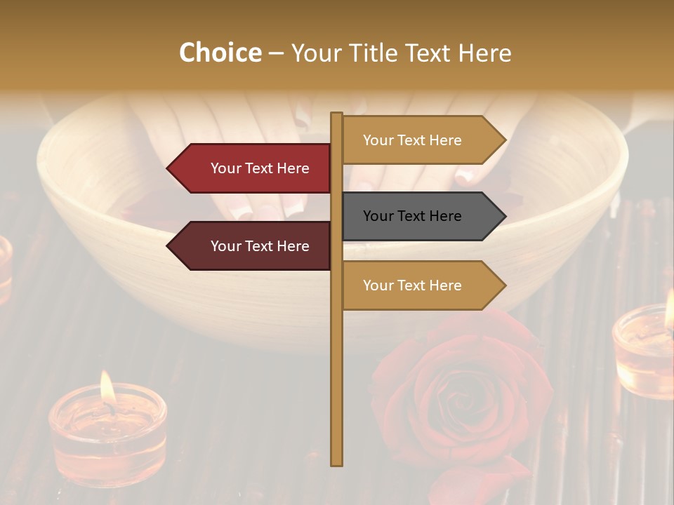 Handgun Bore Gun PowerPoint Template