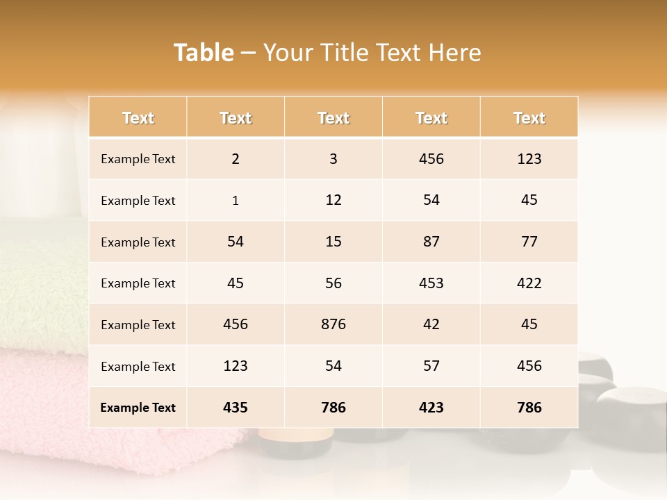 Salt Peeling Therapy PowerPoint Template