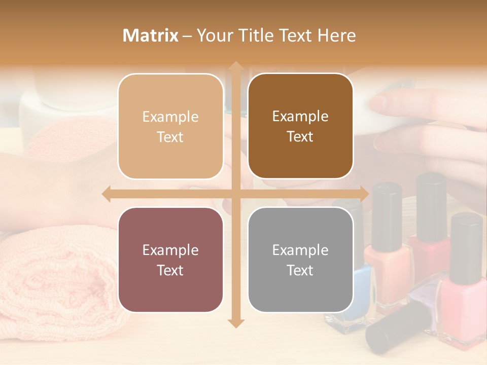 Pampering Lifestyle Elegance PowerPoint Template