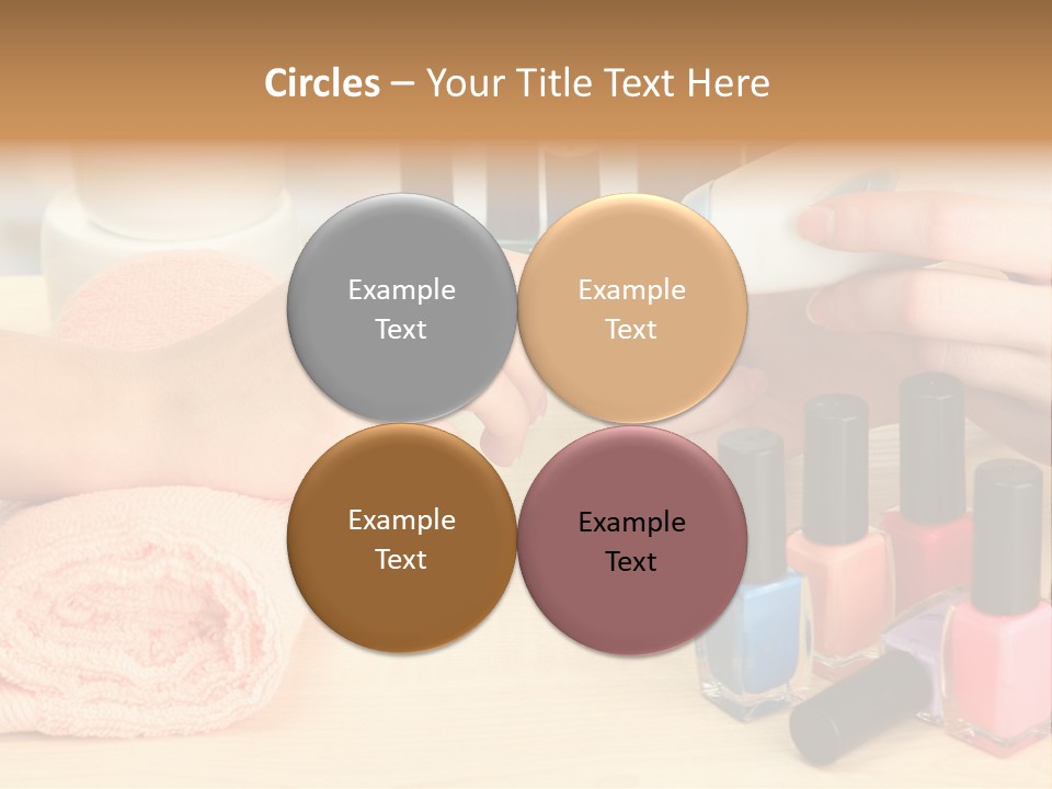 Pampering Lifestyle Elegance PowerPoint Template