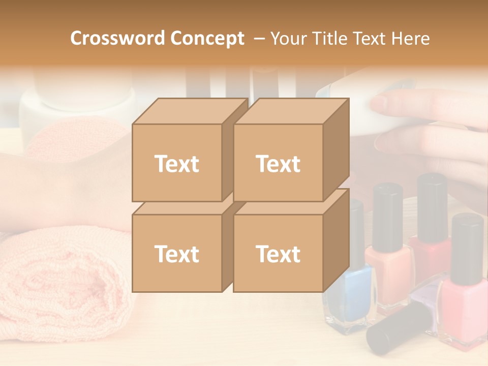 Pampering Lifestyle Elegance PowerPoint Template