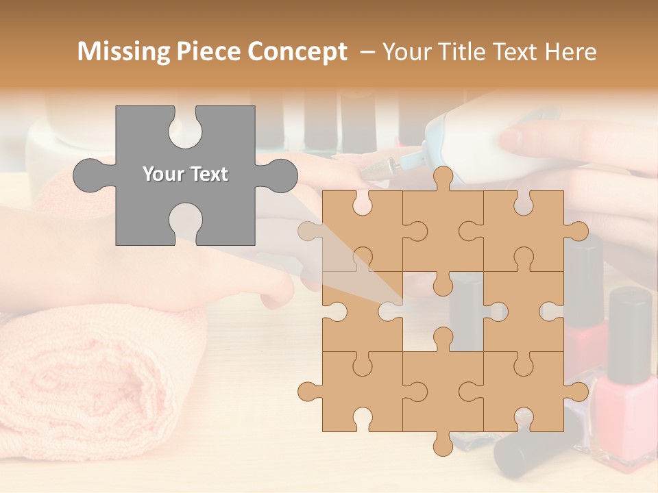 Pampering Lifestyle Elegance PowerPoint Template