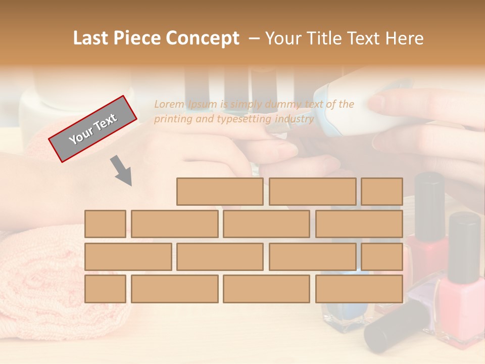 Pampering Lifestyle Elegance PowerPoint Template
