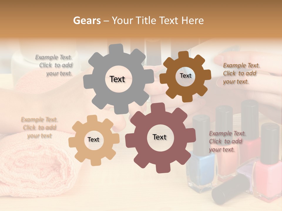 Pampering Lifestyle Elegance PowerPoint Template