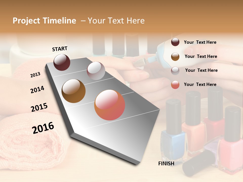 Pampering Lifestyle Elegance PowerPoint Template