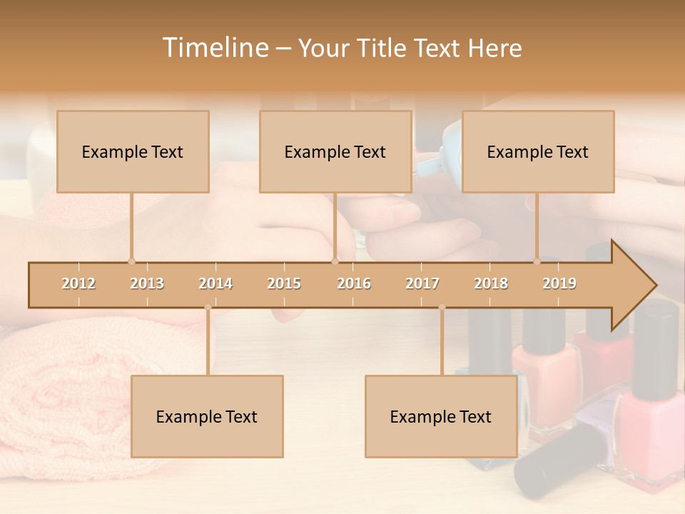 Pampering Lifestyle Elegance PowerPoint Template