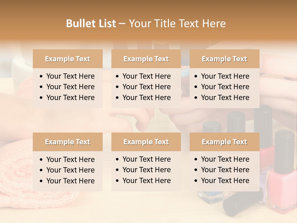 Pampering Lifestyle Elegance PowerPoint Template