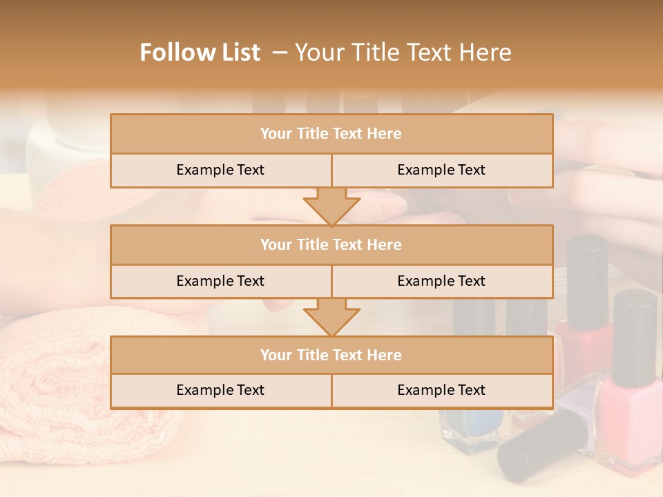 Pampering Lifestyle Elegance PowerPoint Template