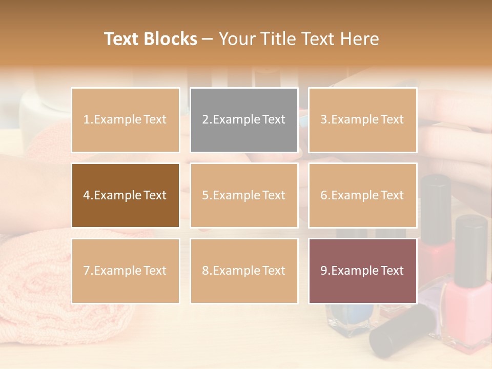 Pampering Lifestyle Elegance PowerPoint Template
