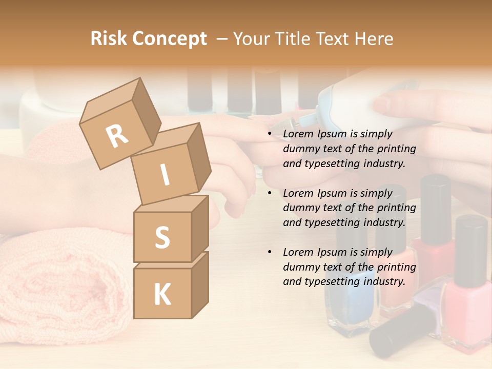 Pampering Lifestyle Elegance PowerPoint Template