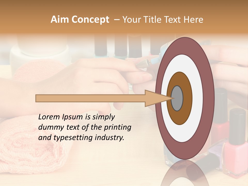 Pampering Lifestyle Elegance PowerPoint Template