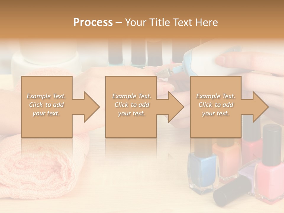 Pampering Lifestyle Elegance PowerPoint Template