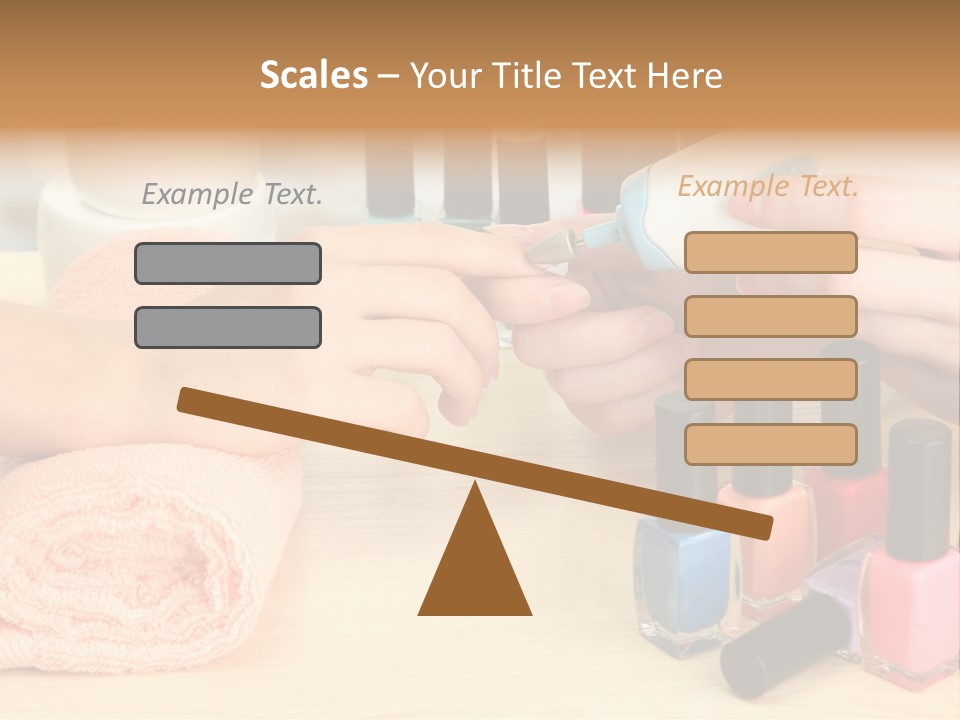 Pampering Lifestyle Elegance PowerPoint Template