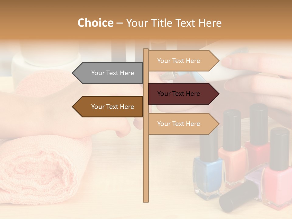 Pampering Lifestyle Elegance PowerPoint Template