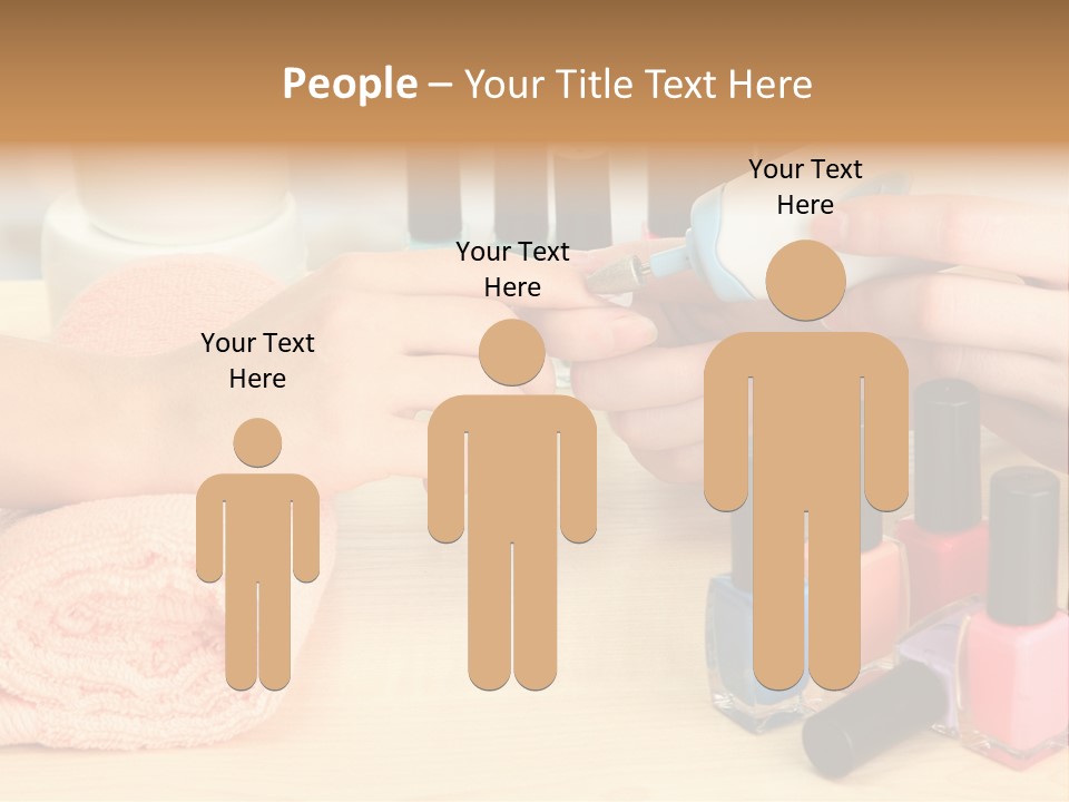 Pampering Lifestyle Elegance PowerPoint Template