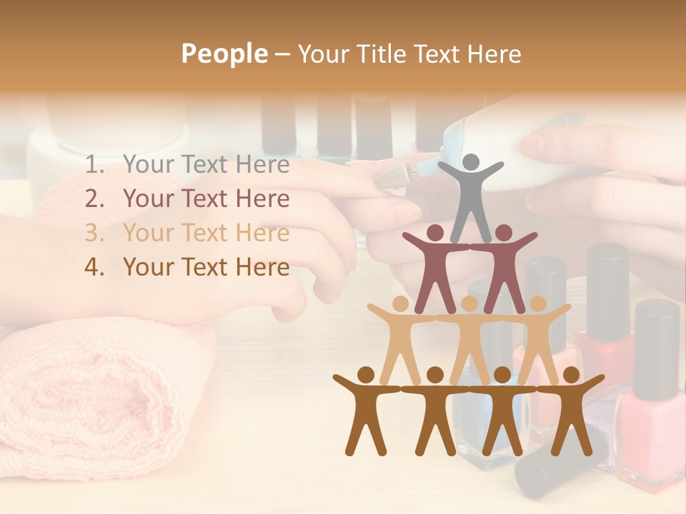 Pampering Lifestyle Elegance PowerPoint Template