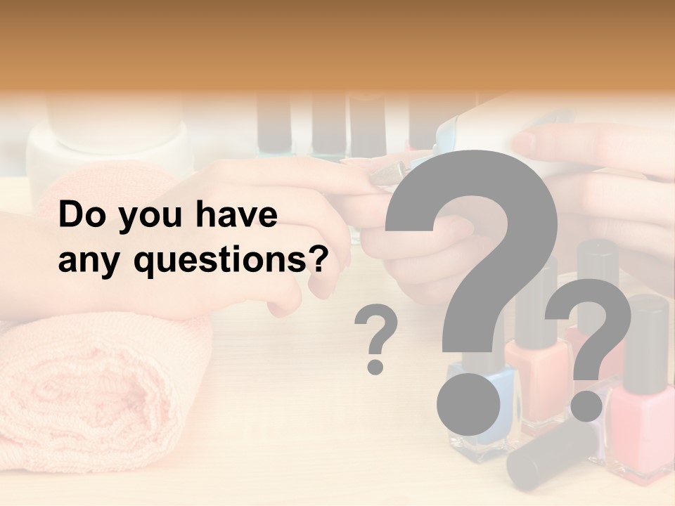 Pampering Lifestyle Elegance PowerPoint Template