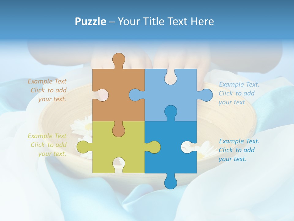 Purity Spa Skin PowerPoint Template