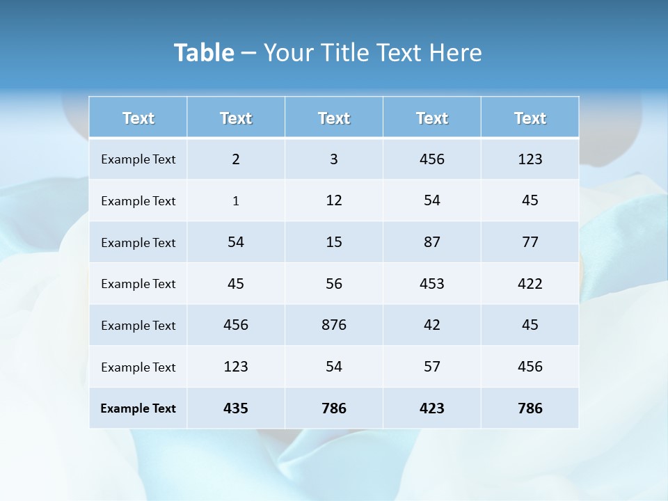 Purity Spa Skin PowerPoint Template