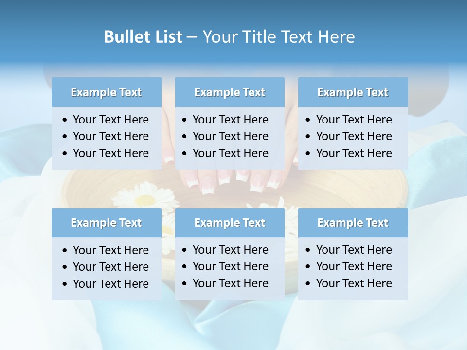 Purity Spa Skin PowerPoint Template