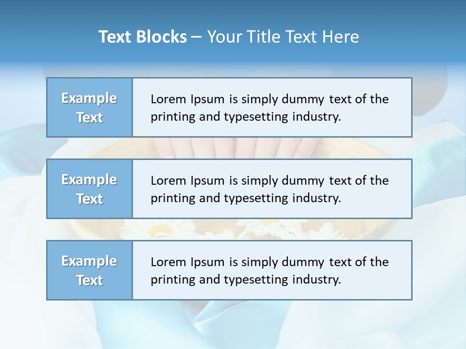 Purity Spa Skin PowerPoint Template