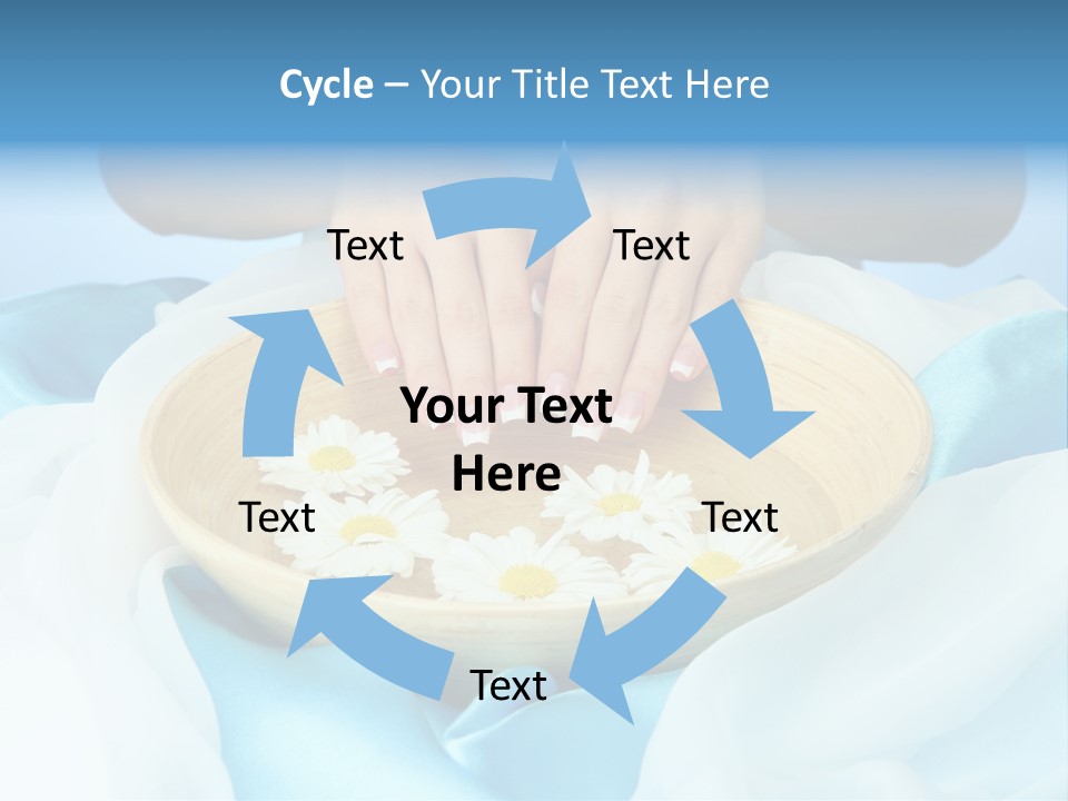 Purity Spa Skin PowerPoint Template