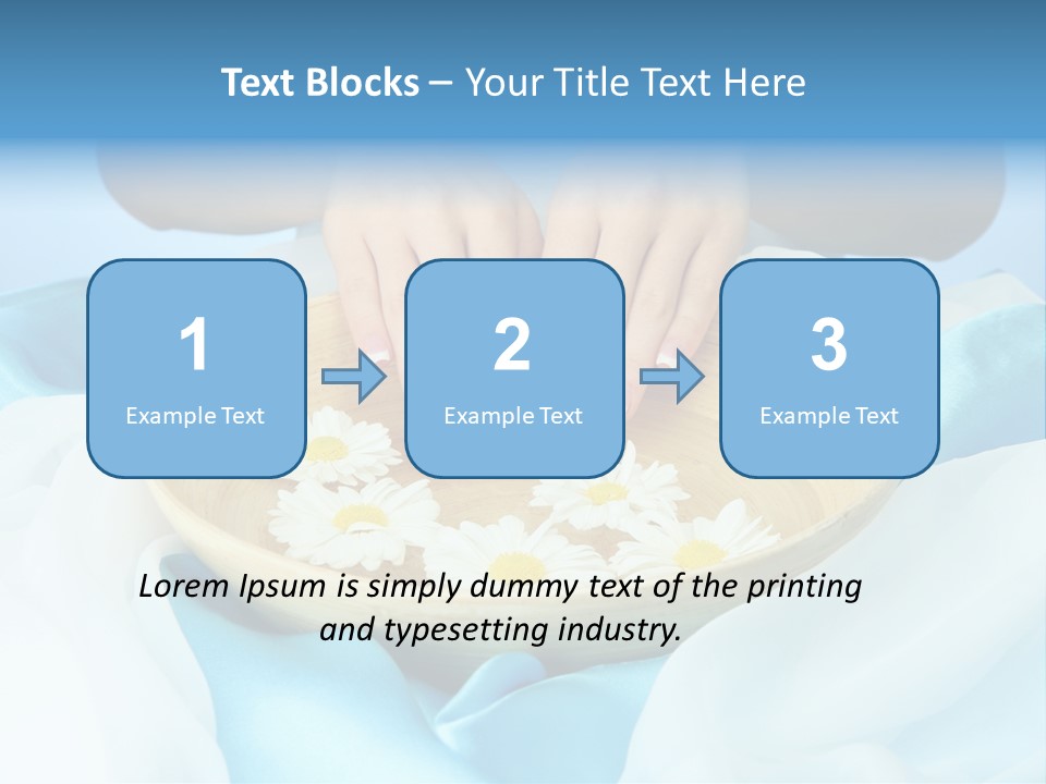 Purity Spa Skin PowerPoint Template