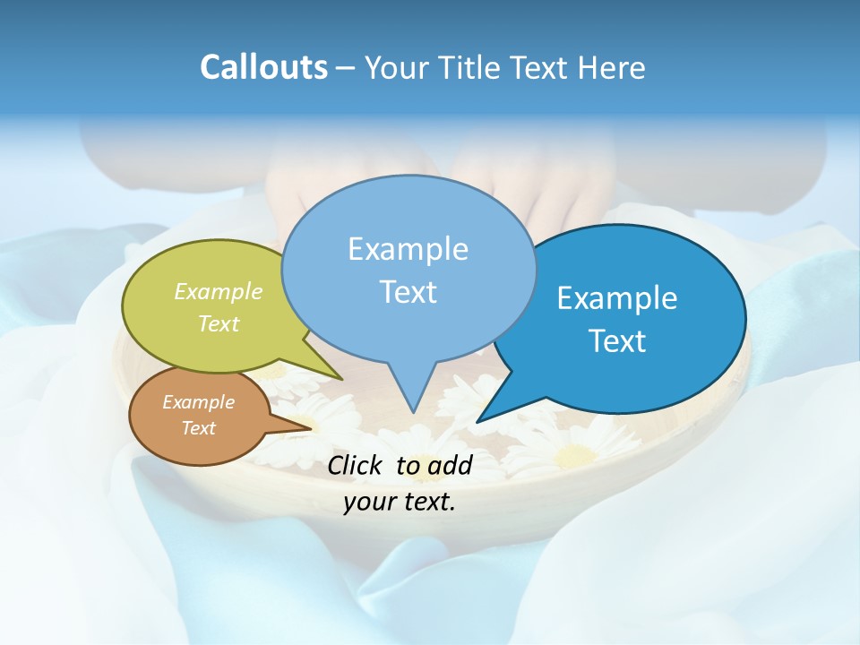 Purity Spa Skin PowerPoint Template