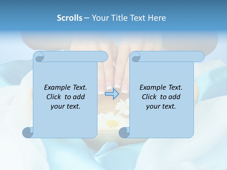 Purity Spa Skin PowerPoint Template