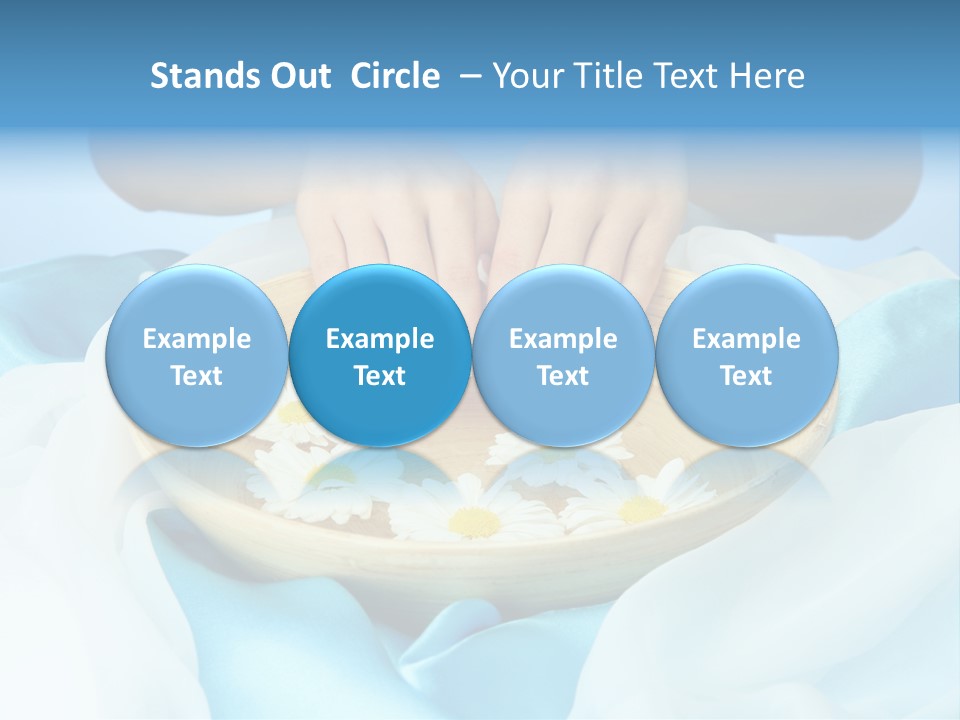 Purity Spa Skin PowerPoint Template