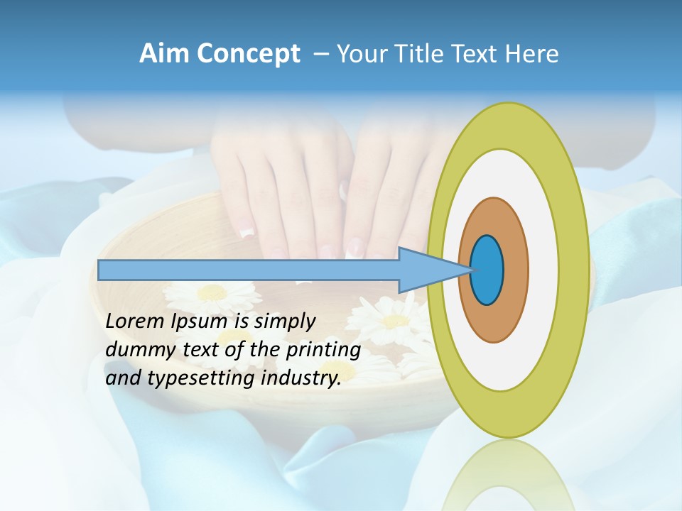 Purity Spa Skin PowerPoint Template