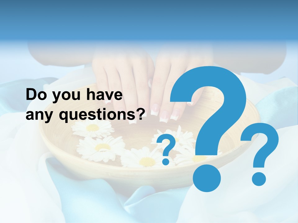 Purity Spa Skin PowerPoint Template