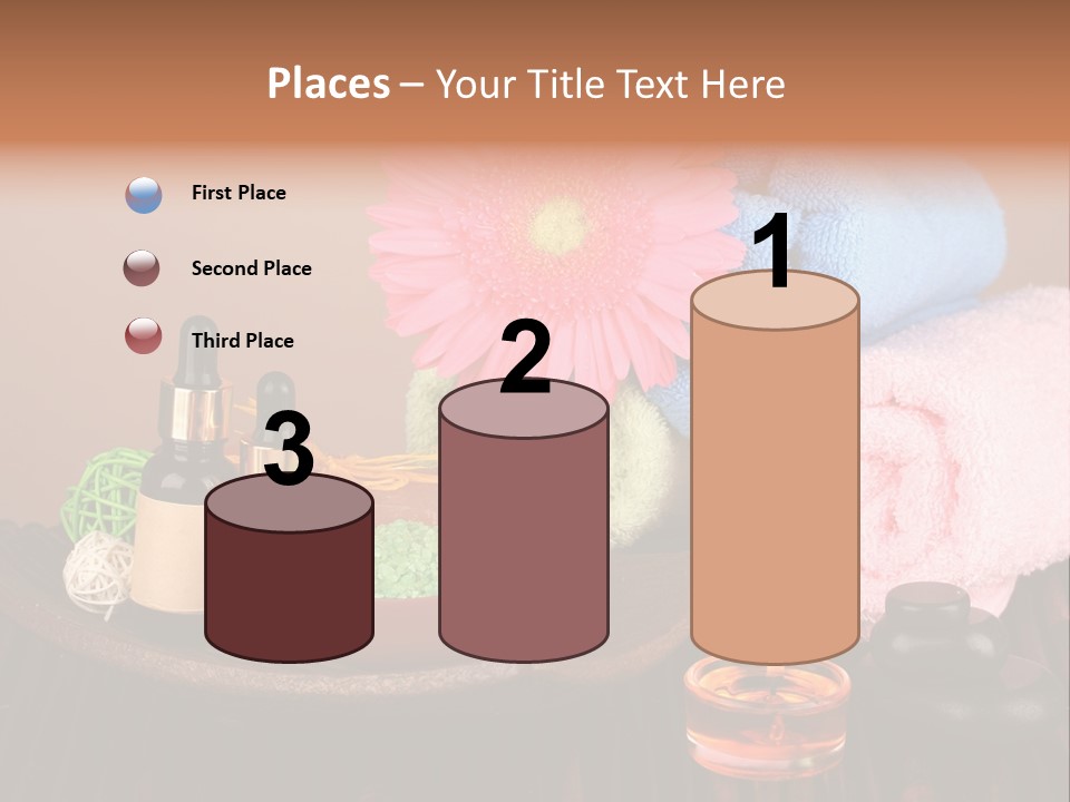 Candle Treatment Candlestick PowerPoint Template