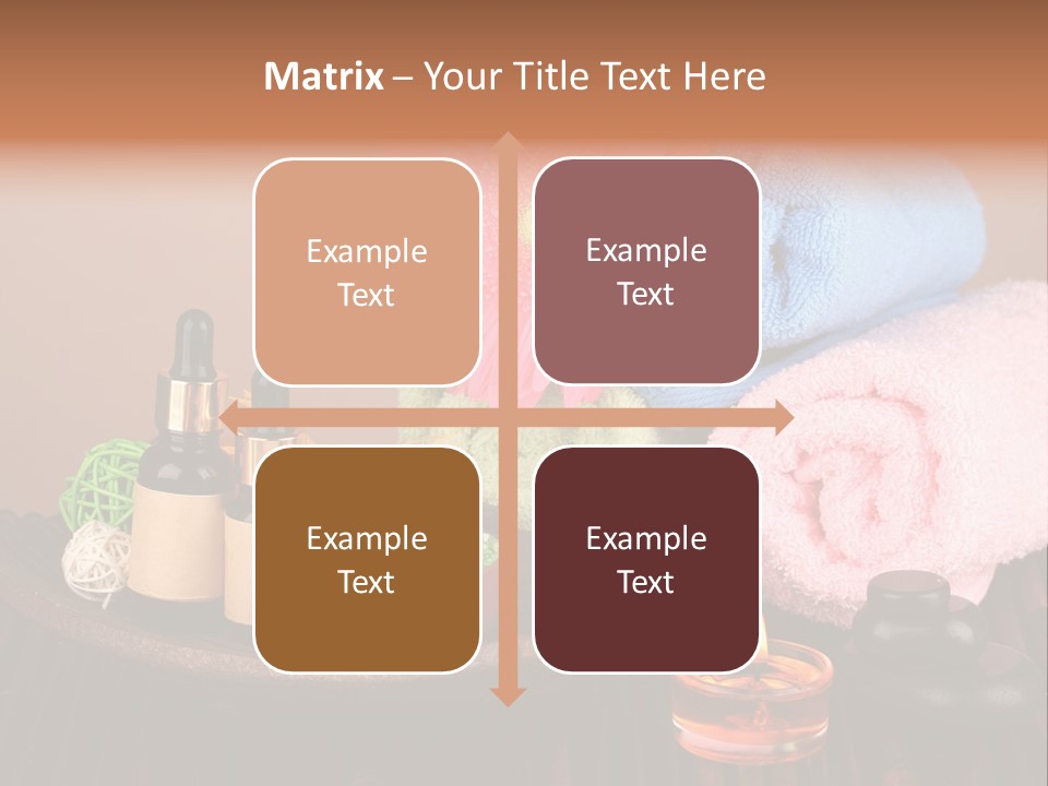 Candle Treatment Candlestick PowerPoint Template