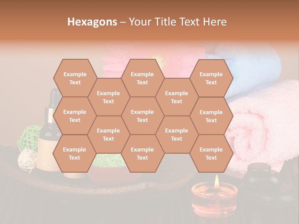 Candle Treatment Candlestick PowerPoint Template