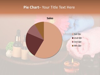 Candle Treatment Candlestick PowerPoint Template