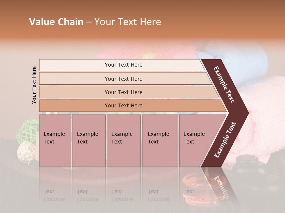Candle Treatment Candlestick PowerPoint Template