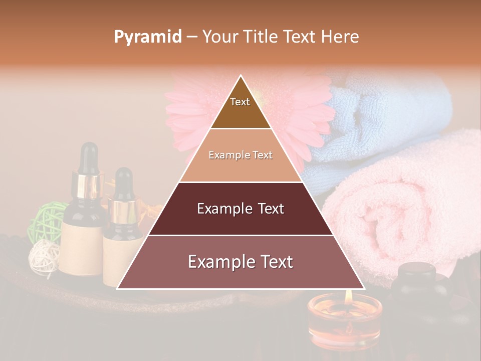 Candle Treatment Candlestick PowerPoint Template