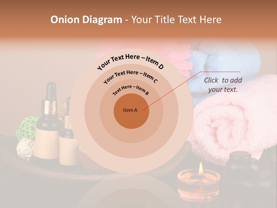 Candle Treatment Candlestick PowerPoint Template