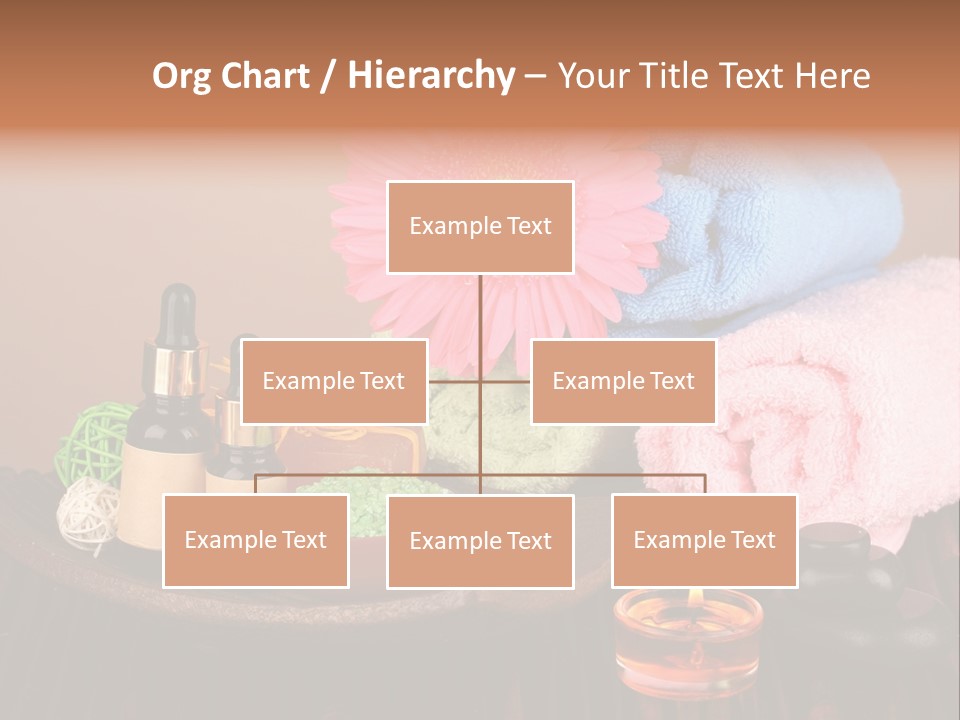 Candle Treatment Candlestick PowerPoint Template