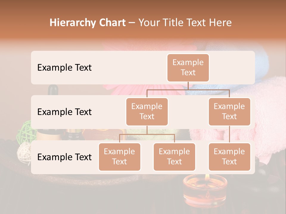 Candle Treatment Candlestick PowerPoint Template