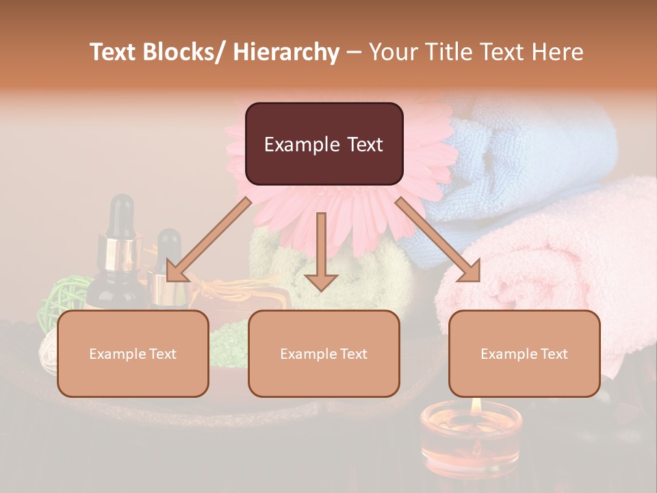 Candle Treatment Candlestick PowerPoint Template