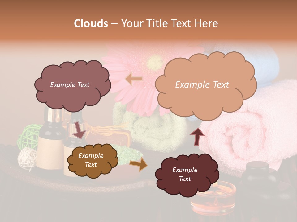 Candle Treatment Candlestick PowerPoint Template