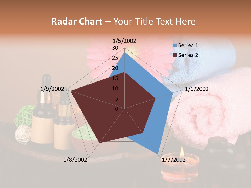 Candle Treatment Candlestick PowerPoint Template