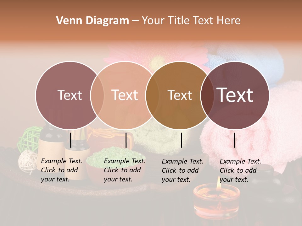 Candle Treatment Candlestick PowerPoint Template