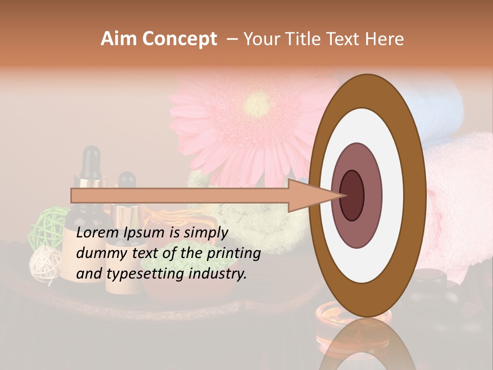 Candle Treatment Candlestick PowerPoint Template