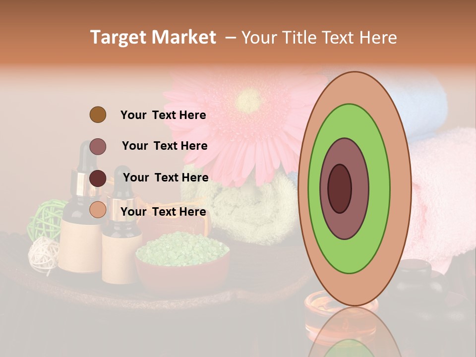 Candle Treatment Candlestick PowerPoint Template